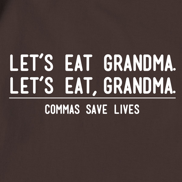 Product image for Commas Save Lives Shirts