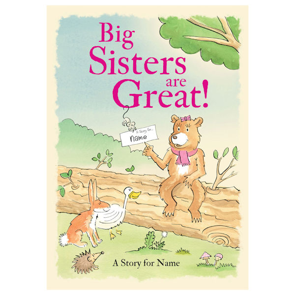 Product image for Personalized Big Sisters Are Great Book