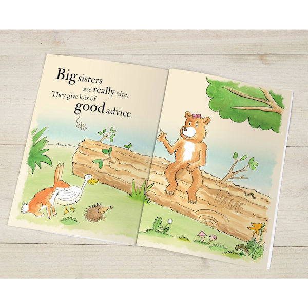 Product image for Personalized Big Sisters Are Great Book