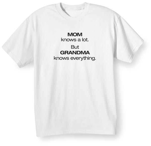 Product image for Personalized Knows A Lot T-Shirt or Sweatshirt