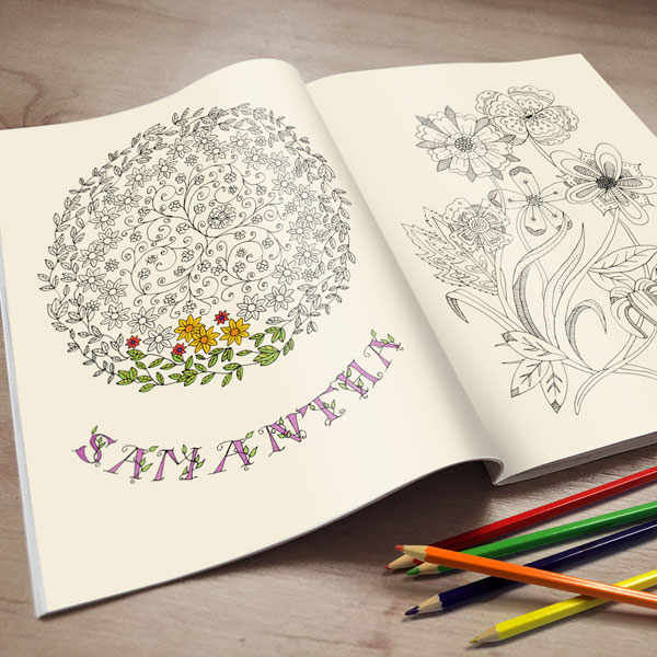 Product image for Personalized Creative Coloring Books