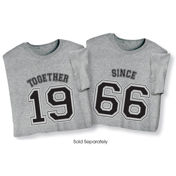 Product image for Personalized 'Since' T-Shirt or Sweatshirt