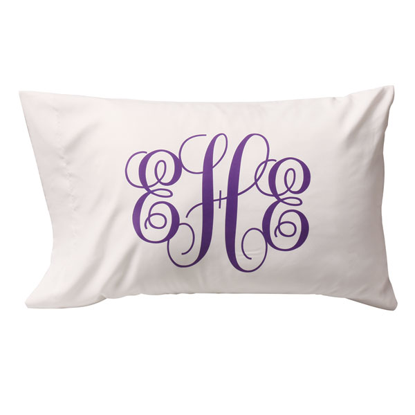 Product image for Personalized Monogrammed Pillowcase