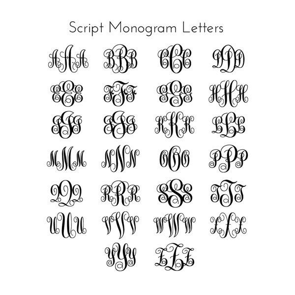 Product image for Personalized Monogrammed Pillowcase