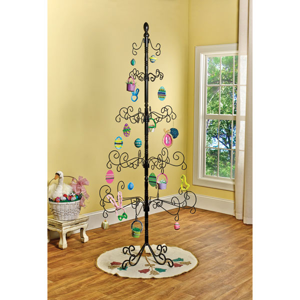 Product image for Wrought Iron Ornament Christmas Tree