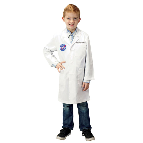Product image for Personalized Jr Rocket Scientist Lab Coat