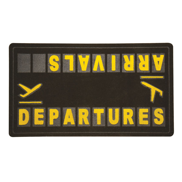 Product image for Departures and Arrivals Doormat
