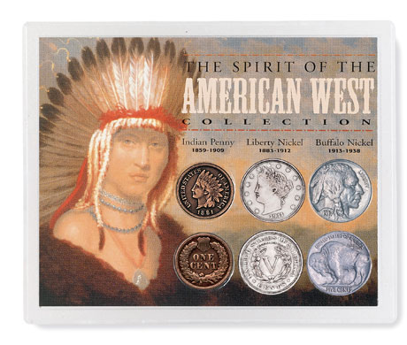 Product image for Spirit Of The American West Coin Collection