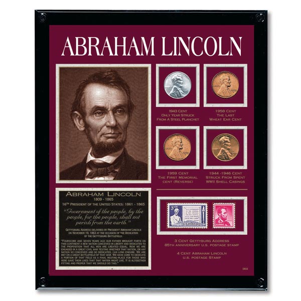 Product image for Lincoln Framed Tribute Collection