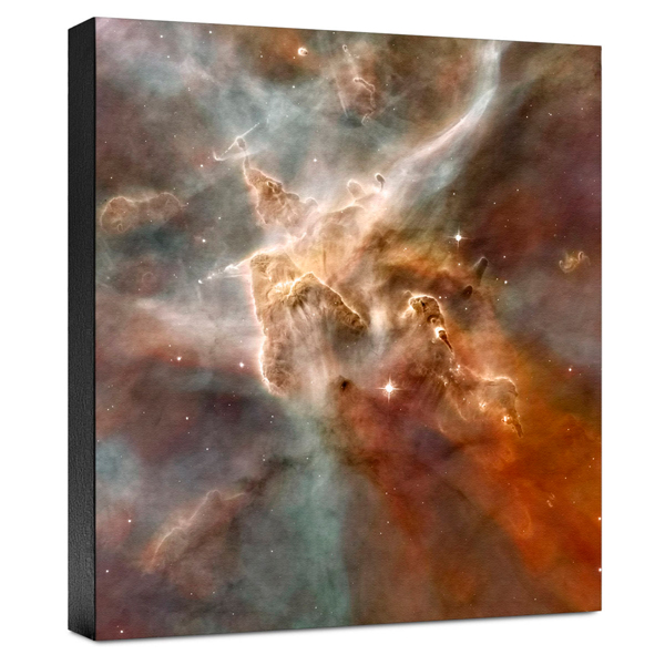 Product image for Hubble Image Canvas Print: Star-Forming Region In The Carina Nebula: Detail 1