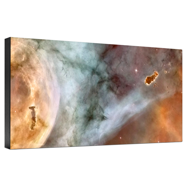 Product image for Hubble Image Canvas Print: Carina Nebula Details: The Caterpillar