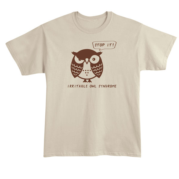 Product image for Irritable Owl T-Shirt or Sweatshirt