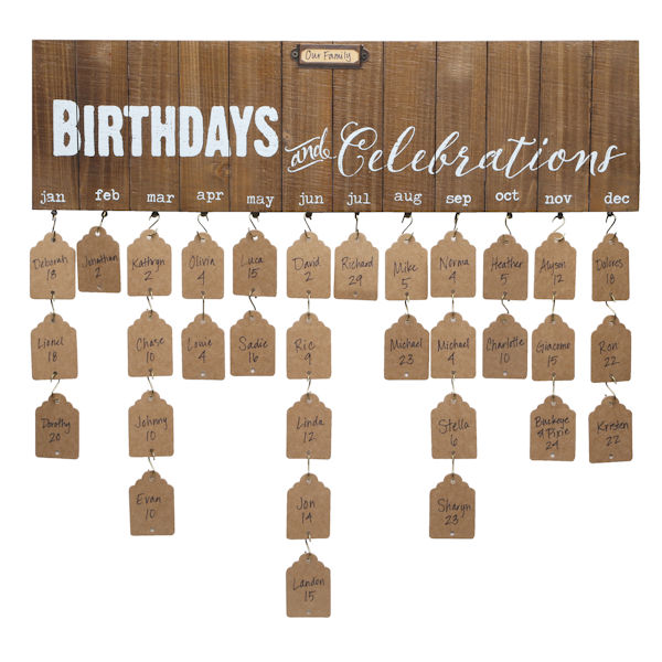 Product image for Family Celebrations Board 