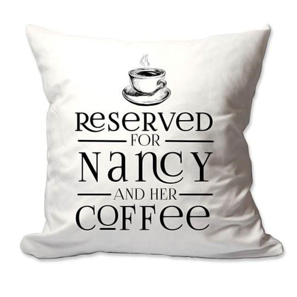 Product image for Personalized Reserved For Coffee Pillow