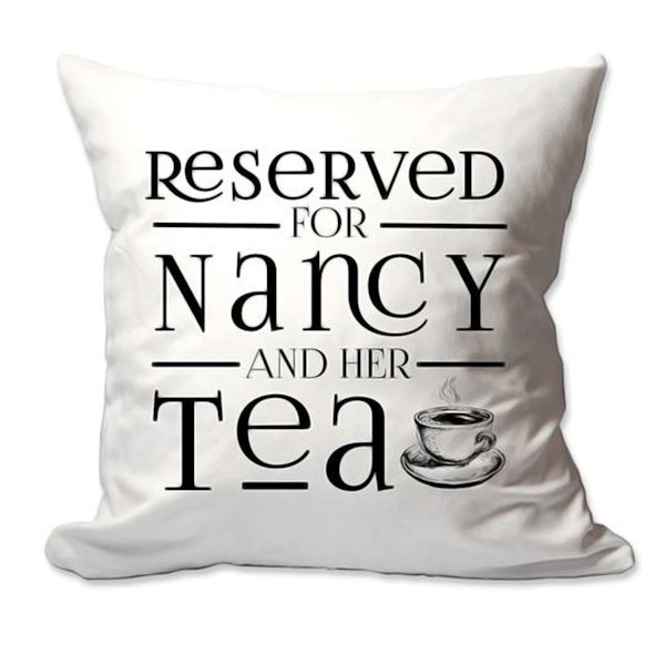 Product image for Personalized Reserved For Tea Pillow