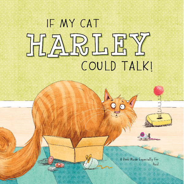 Product image for If My Cat Could Talk Personalized Book