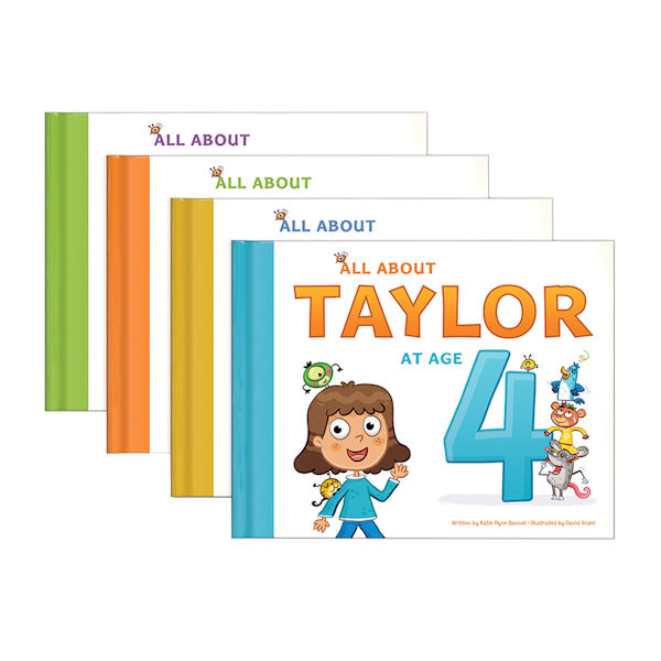 Product image for All About Me Personalized Age Books