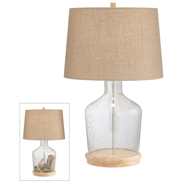 Product image for Speckled Beach Glass Table Lamp