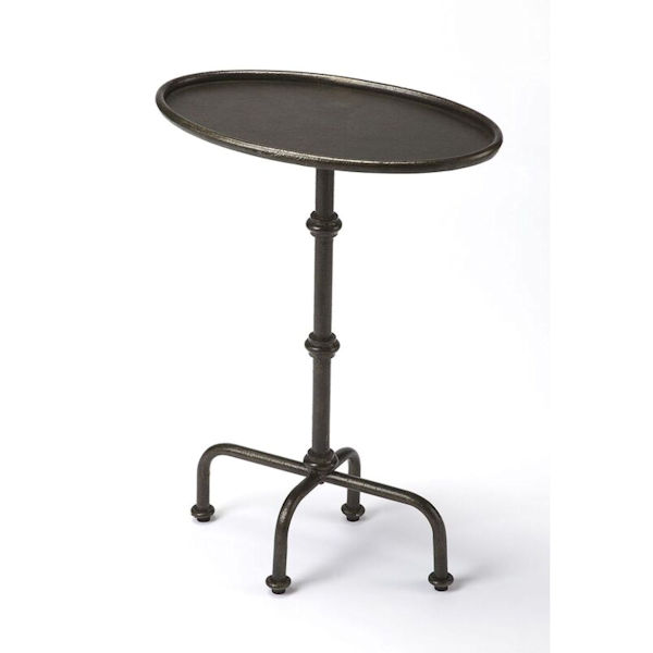 Product image for Chic Metal Pedestal Table