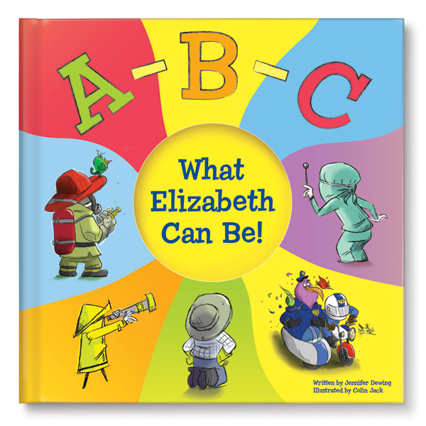 Product image for Personalized ABC, What I Can Be Children's Book