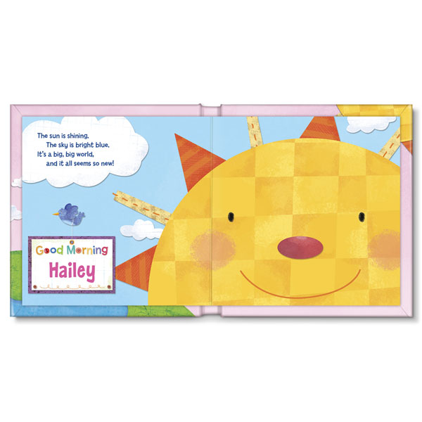 Product image for Personalized Hello, World! Board Book - Girl
