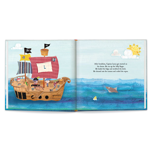 Product image for Personalized My Pirate Adventure Children's Book
