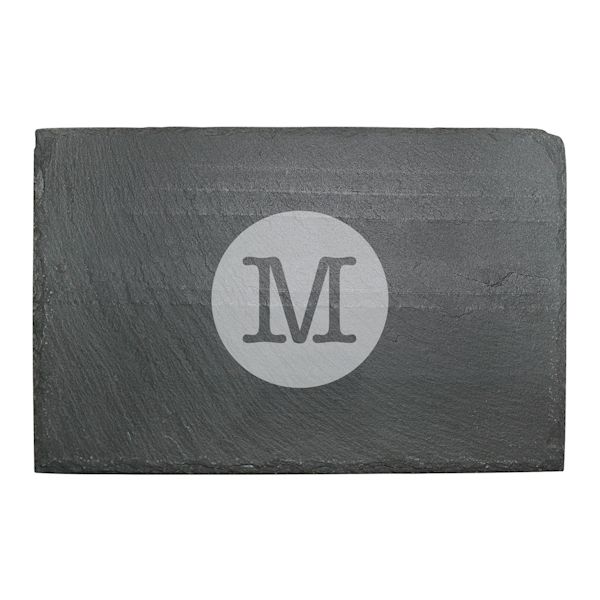 Product image for Personalized Initial Slate Cheese Board