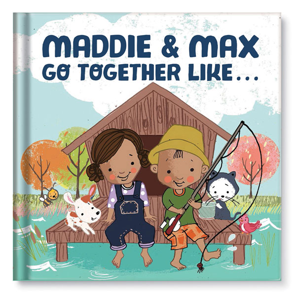 Product image for Personalized 'We Go Together Like...' Children's Book