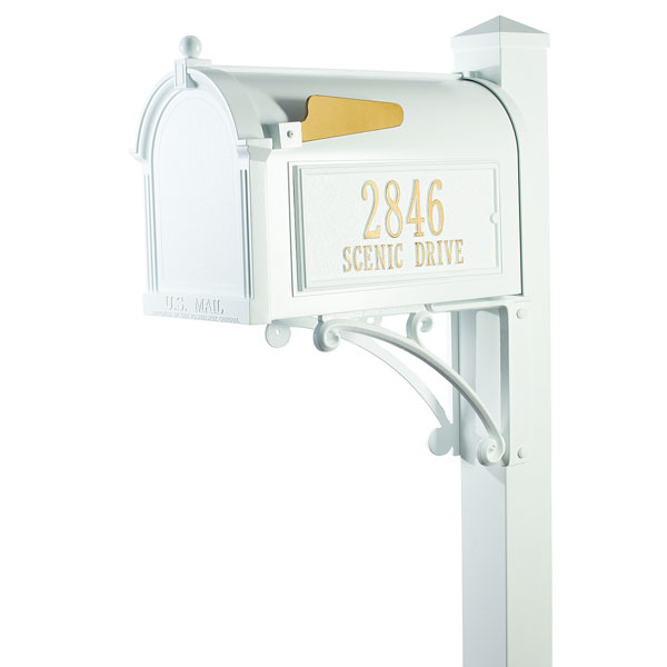 Product image for Whitehall Superior Mailbox and Post Package