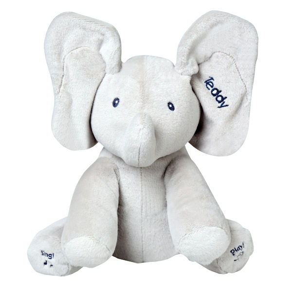 Product image for Personalized Flappy the Elephant Talking and Singing Plush
