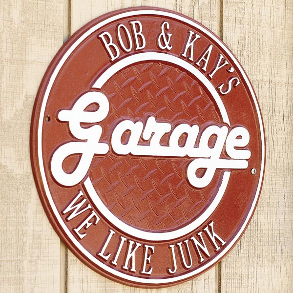 Product image for Personalized Garage Sign