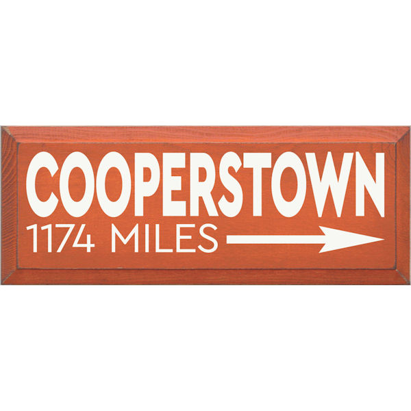 Product image for Personalized Custom Mile Marker