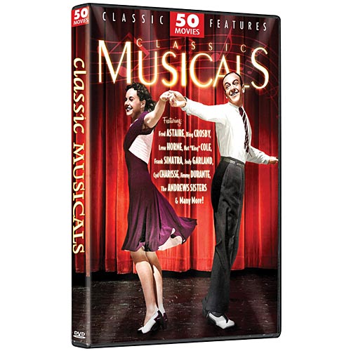 Product image for Classic Musicals: 50 Movies DVD