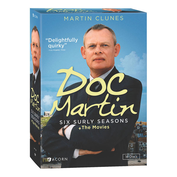 Product image for Doc Martin Six Surly Collection: Series 1-6 + The Movies DVD