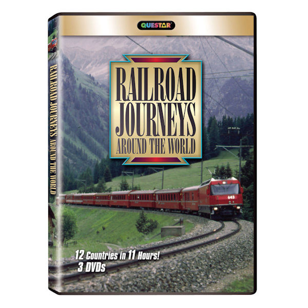 Product image for Railroad Journeys Around the World DVD