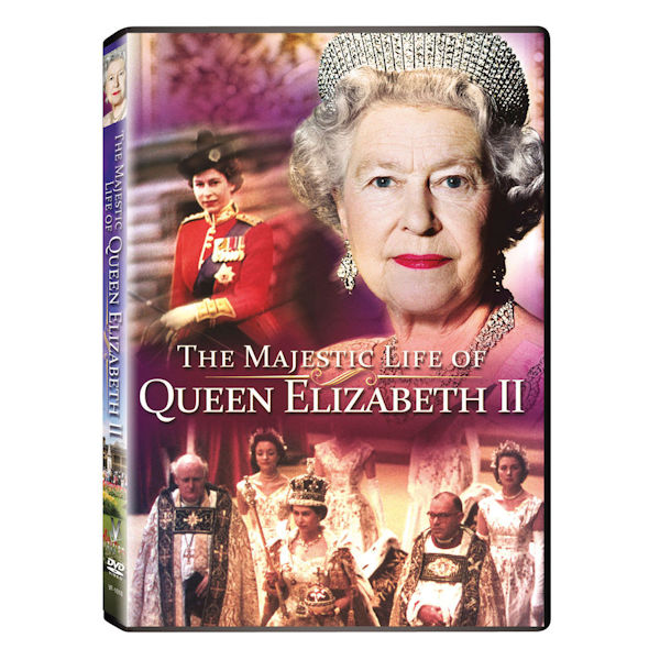 Product image for The Majestic Life of Queen Elizabeth II DVD