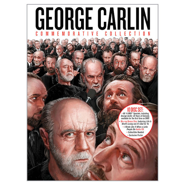 Product image for George Carlin Commemorative Collection DVD