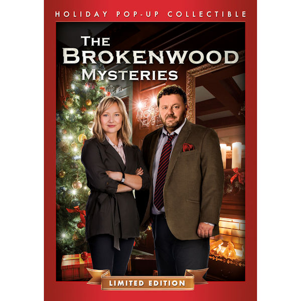 Product image for The Brokenwood Mysteries Christmas DVD in Collectible Pop-Up - Limited Edition
