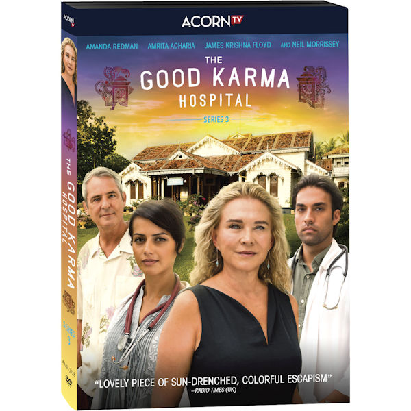 Product image for Good Karma Hospital Season 3 DVD & Blu-Ray