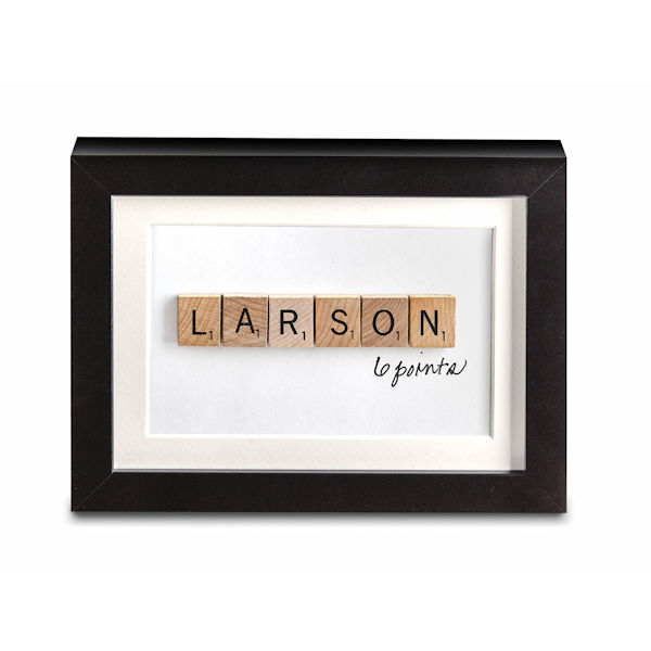 Product image for Personalized Letter Tile Frame