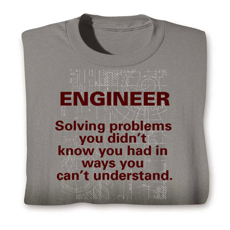 Product image for Engineer Solving Problems Long Sleeve T-Shirt