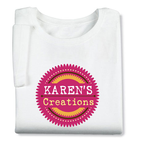 Personalized 'Your Name' Creations Creative Baker & Cook Shirt
