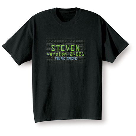 Personalized 'Your Name' Goal Shirt - Version 2.020 New and Improved