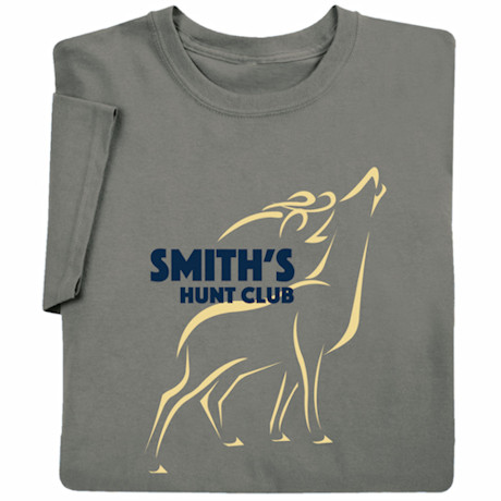 Personalized 'Your Name'Hunt Club (Deer) T-Shirt