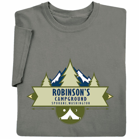 Personalized 'Your Name' Camp Ground T-Shirt
