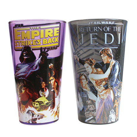 Product image for Star Wars Classic Empire Strikes Back Pint Glass Set