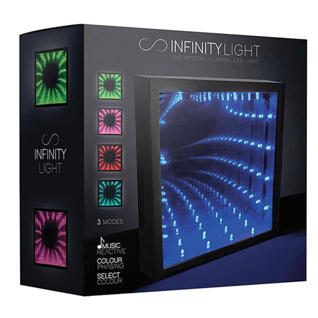 Infinity Light LED Light Box and Mirror