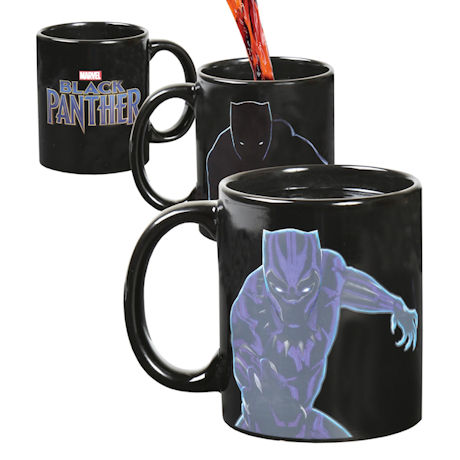 Marvel Black Panther Magic Color Changing with Heat Coffee Mug
