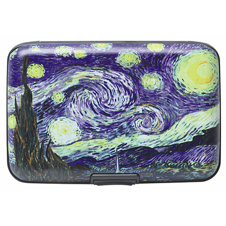 Product image for Fine Art Identity Protection RFID Wallet - van Gogh Starry Night