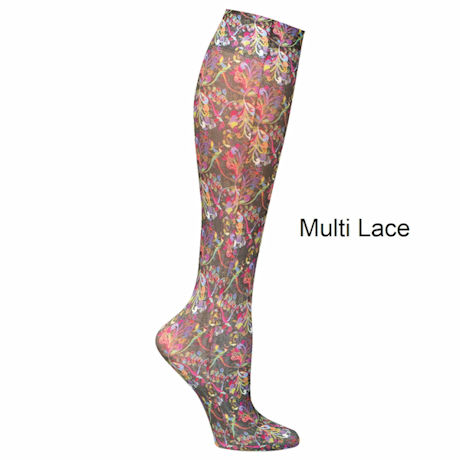 Product image for Celeste Stein Mild Compression Wide Calf Knee High Stockings